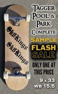 Sk8Kings Complete - Tagger Pool/Park Complete - SAMPLE FLASH SALE!