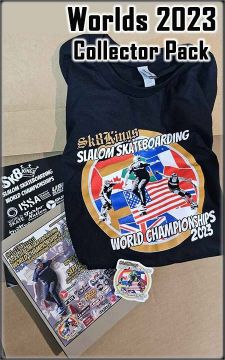 Collector Items - Sk8Kings World Championships Event T-Shirt, Program and Sticker