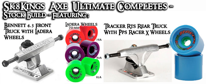 Premium Wheels and Trucks on every build! For a limited time - Happy Holidays!