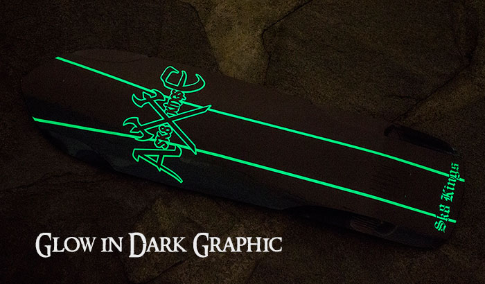 Axe III Woody Glow in the Dark Deck @ Sk8Kings.com