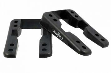 KHIRO ANGLED WEDGE (7 DEGREE) SHOCK PAD - 80a Drop-Through Mount ONLY (one pad)