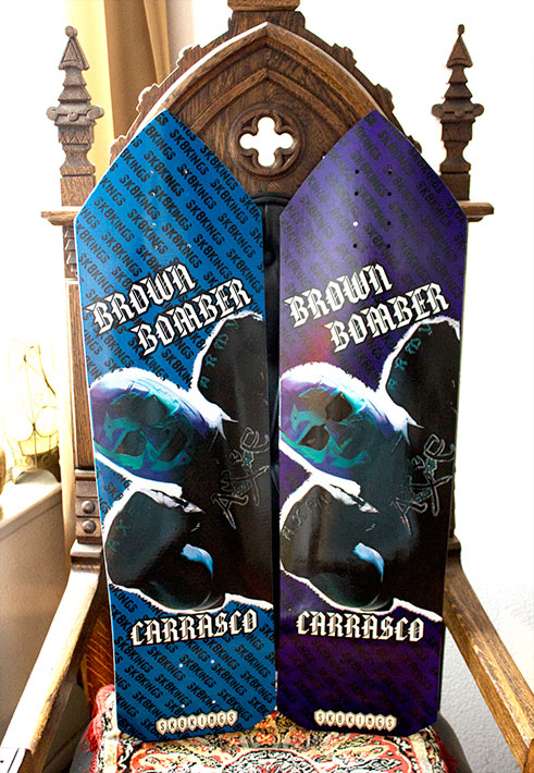 Brown Bomber Ultimate and Woody Series Axe Decks @ Sk8Kings.com