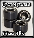 Sk8Kings Crown Jewel Wheels 55mm/98a