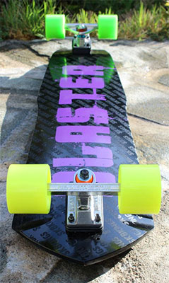 Blaster Complete with Torsion Tail Setup - rear truck mounted in the kicktail at Sk8Kings.com