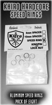 KHIRO - HARDCORE SPEED RINGS  (8-pack)