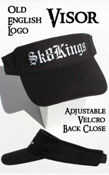 Sk8Kings Hat - Visor - Old English Logo