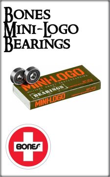 MINI-LOGO BEARINGS (8-pack)