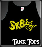 Tank Top Tees by SK8KINGS