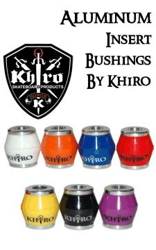 KHIRO ALUMINUM INSERT BUSHINGS (for one truck)