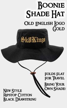 Sk8Kings Hat - Boonie Shade Hat - Old English Logo