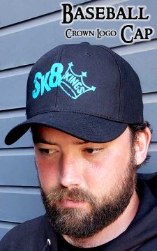 Sk8Kings Hat - Baseball Cap  - Crown Logo
