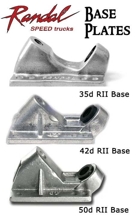 www.sk8kings.com: RANDAL BASEPLATE (PARTS) - RII 35d, 42d or 50d