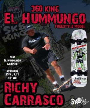 Sk8Kings Freestyle Complete - Richy Carrasco Pro El Hummungo 360 King (M-Core) - 29.5 x 7.75
