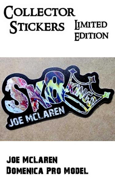 SK8KINGS 2023 COLLECTOR STICKERS - Joe McLaren Domenica