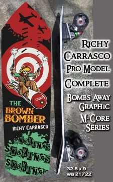 Sk8Kings Slalom Complete - Richy Carrasco Brown Bomber Pro - Axe M-Core Racing Series