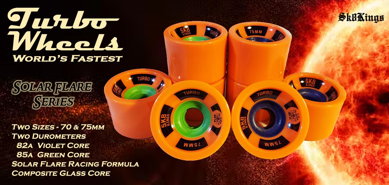 Sk8Kings Racing Gear - Turbo Wheels - Grippin & Rippin!