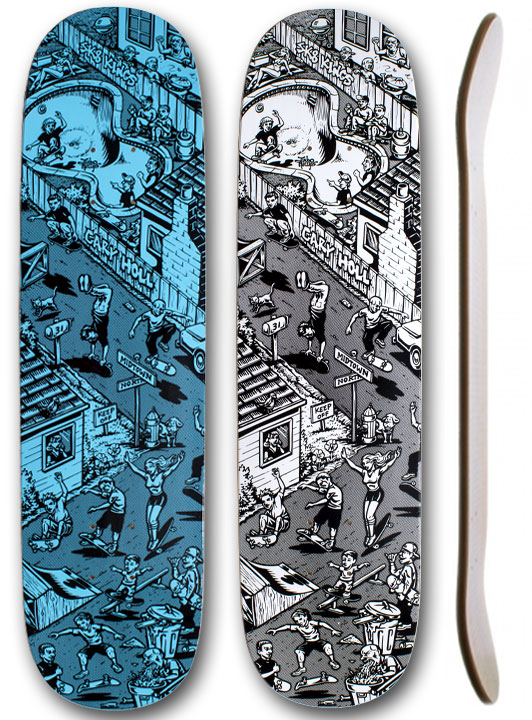 Gary Holl Freestyle Midtown Decks at Sk8Kings.com