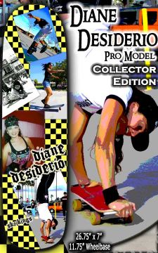 SK8Kings - Diane Desiderio Collector Pro Freestyle Deck - 7 x 26.75