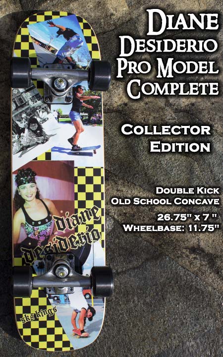 90’s 激レアデッドストック♪ dlxsf skateboarding 新品♪ www.sk8kings.com: Sk8Kings Freestyle Complete - Diane Desiderio