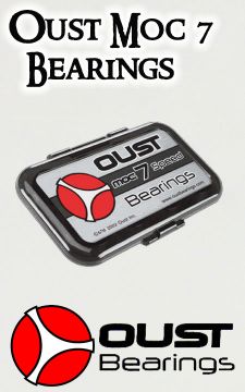 OUST BEARINGS - MOC 7 SPEED  (8-pack)