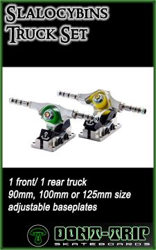 Dont Trip Truck Set - Slalocybins 100 or 125mm (Two Trucks)