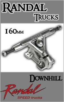 RANDAL TRUCKS - DH 160mm Silver (one truck)